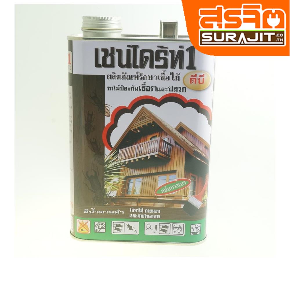 TOA เซนไดร้ท์รักษาเนื้อไมสีน้ำตาล ขนาด 1.8 ลิตร