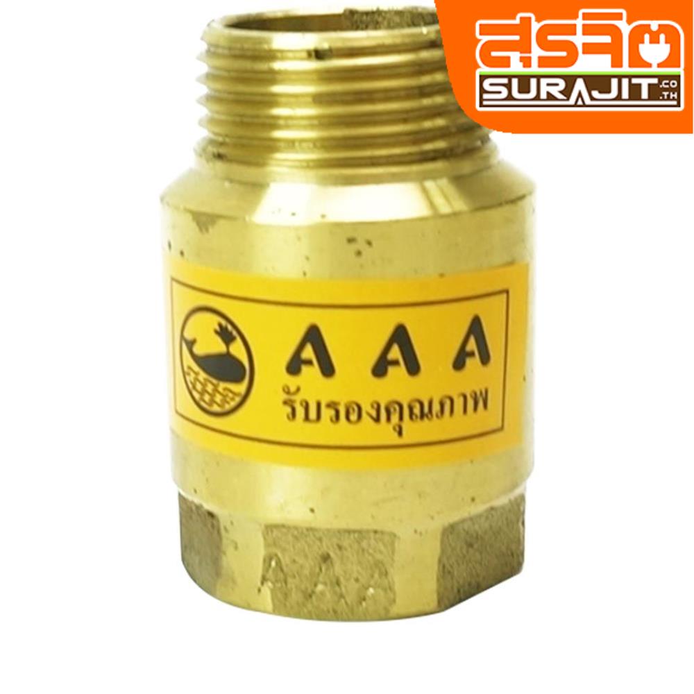 นามทอง เช็ควาล์วสปริงทองเหลือ-1