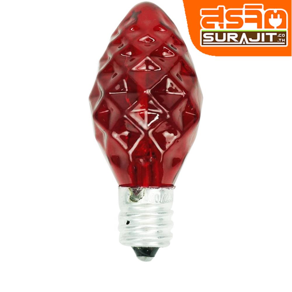 หลอดจำปาแดง LED E12 1W