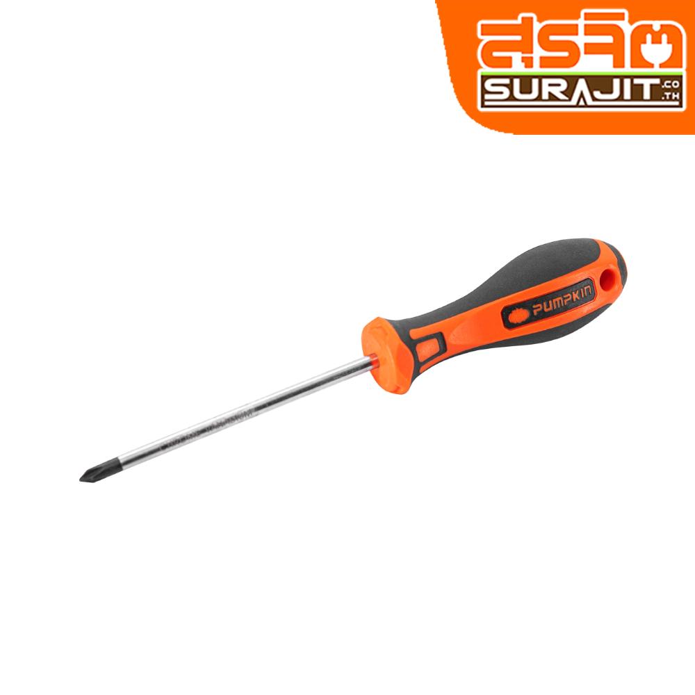 PIMPKIN ไขควงด้ามยางรุ่น XTREME PH1x5x100mm(+)PIMPKIN
