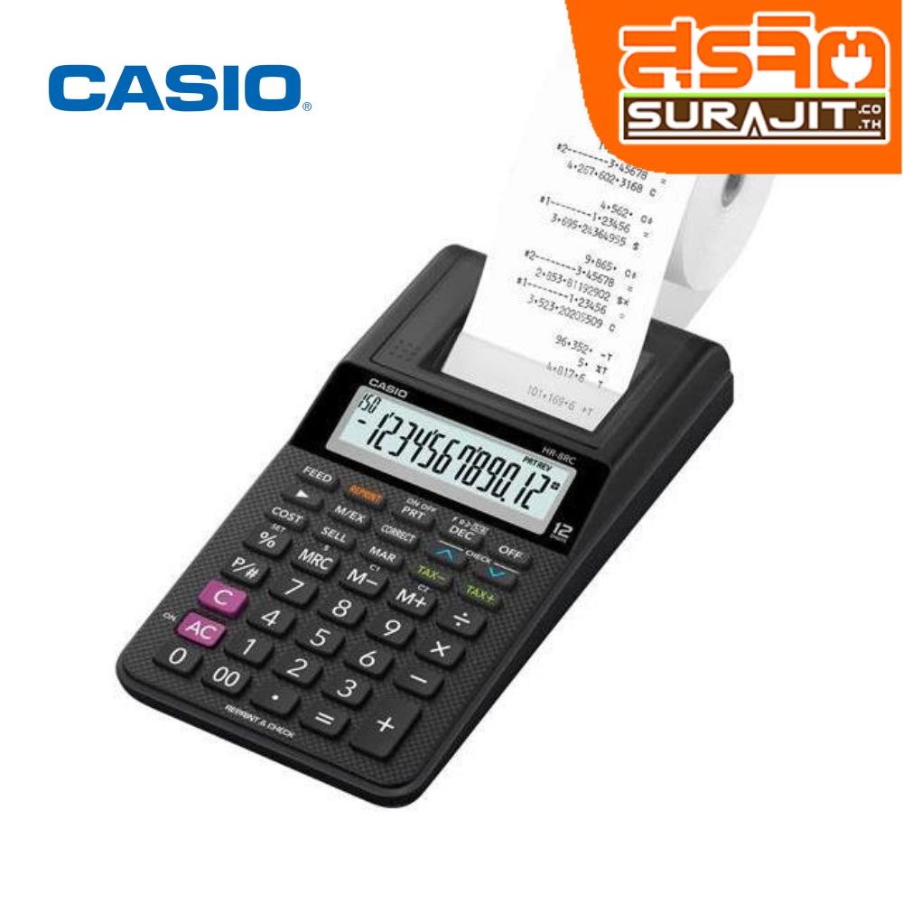 CASIO HR-8RC BK
