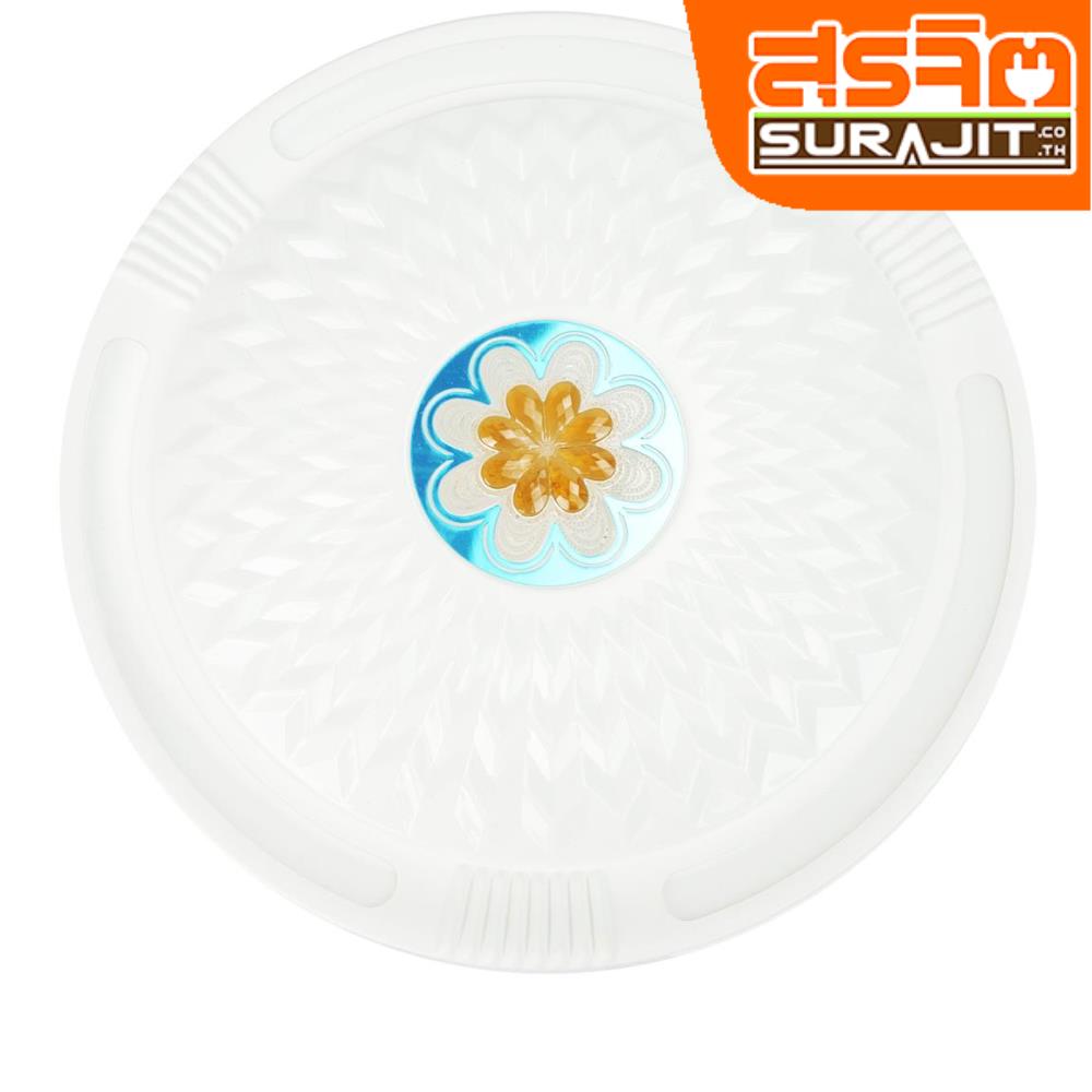 DC โคมไฟเพดาน LED 24W  แสงขาวลายหยัก