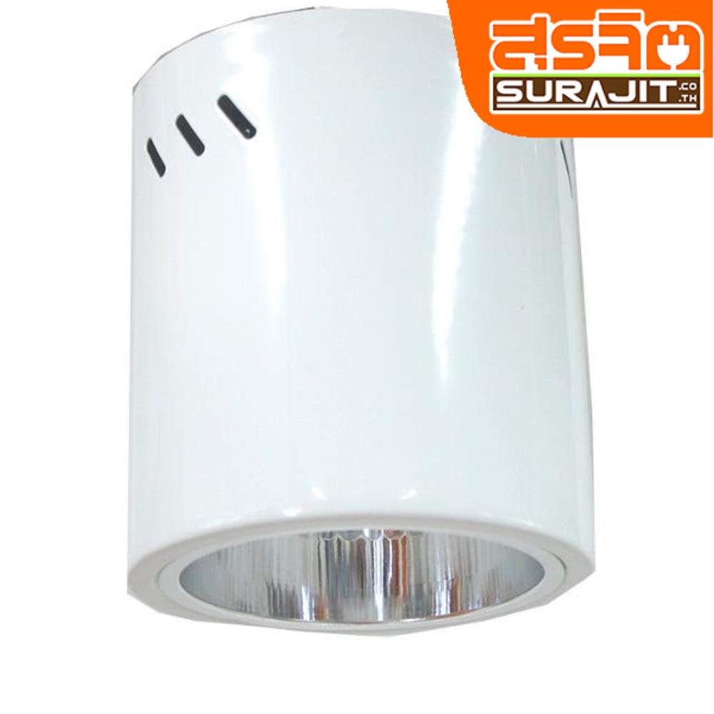 DC ELECTRIC คมดาวไลท์กระป๋องกลม 4" สีขาว