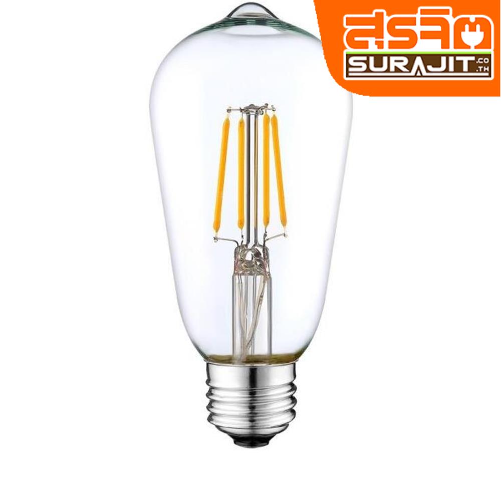 MATO หลอดวินเทจ 6W ขั้ว E27 แสงวอร์มไวท์
