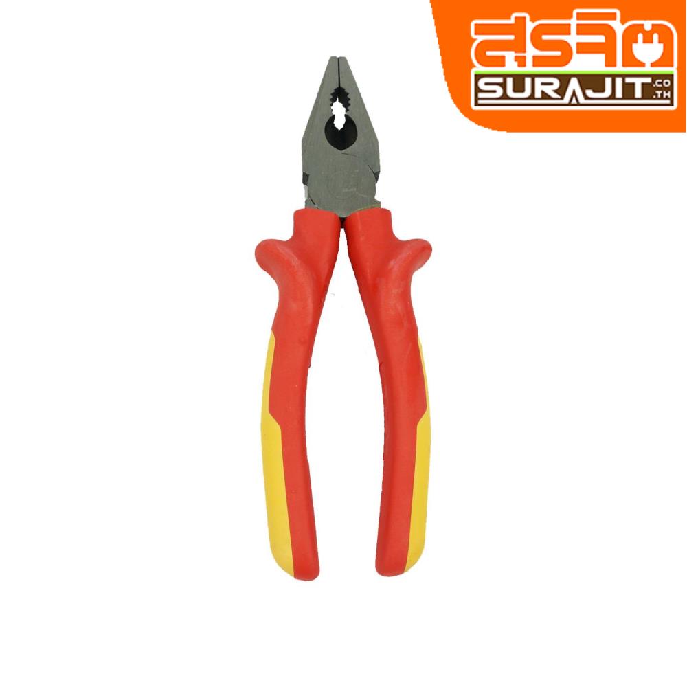 JETECH คีมปากจิ้งจก หุ้มฉนวน 8 นิ้ว (JE83206)