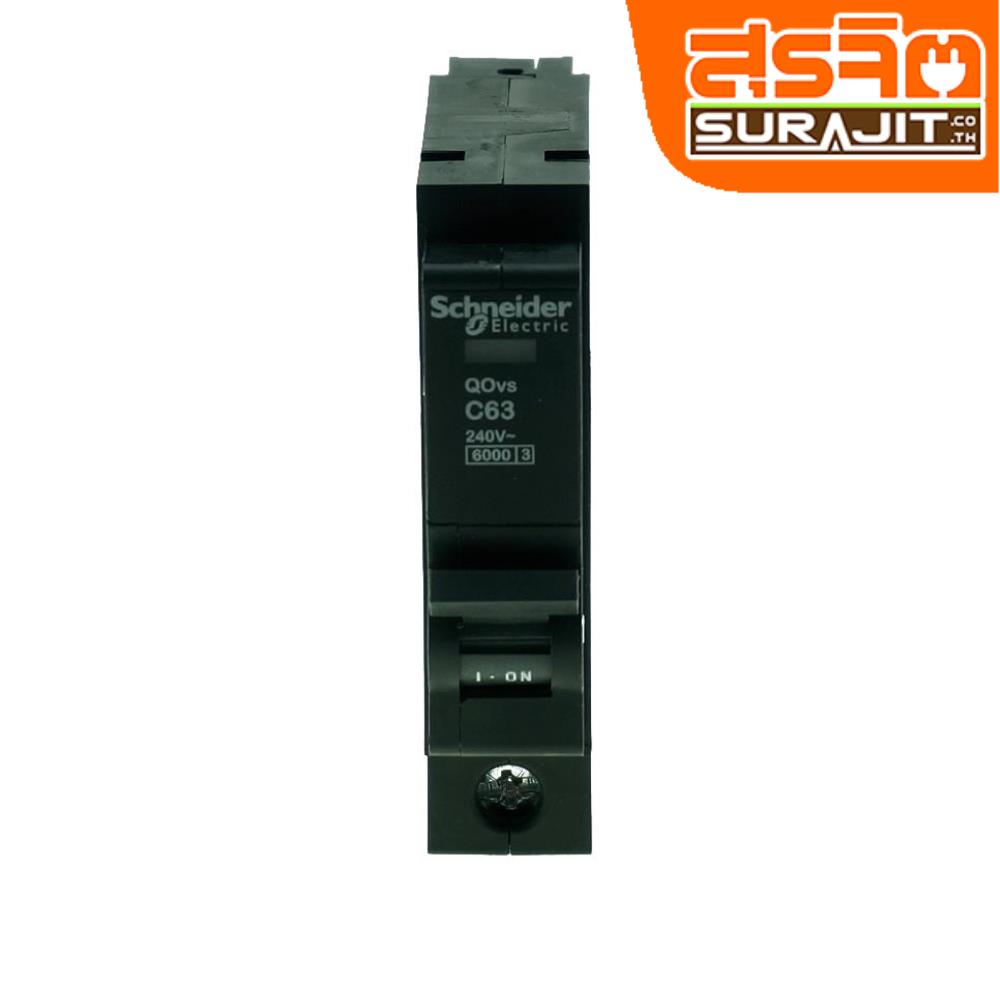 SQUARE D ลูกย่อยเซอร์กิตเบรกเกอร์ 1P 63A