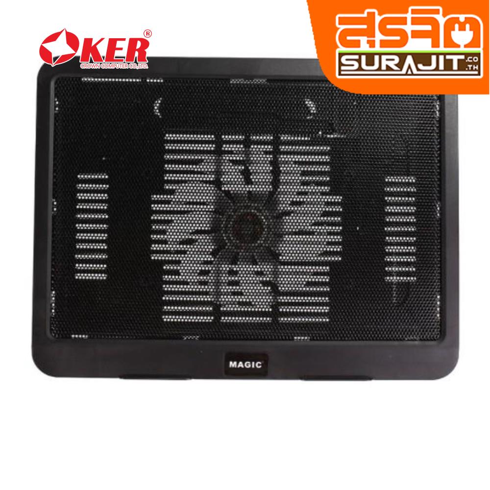 OKER Cooler Pad M19 Black