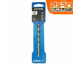 SUTTON ดอกสว่านไฮสปีดเจาะเหล็กก้านกลม1/4 (0635)