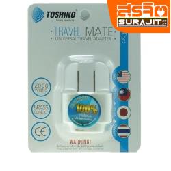 TOSHINO ปลั๊กแปลงอเนกประสงค์ TO PS-18E 