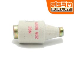 TG ลูกฟิวส์ขวดกระเบื้อง 20A/500V E27 TG