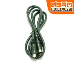 สายRCA ผู้-เมียสีดำ 1.5 เมตร