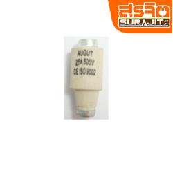 AUGUT ลูกฟิวส์ขวดกระเบื้อง 25A/500V E27 AUGUT