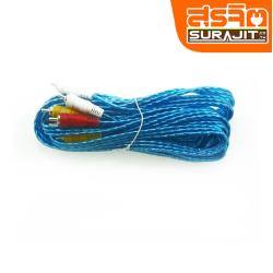 PK สายRCA6หัวทอง-5M