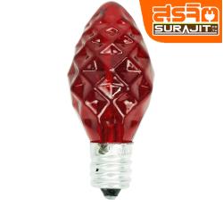 หลอดจำปาแดง LED E12 1W