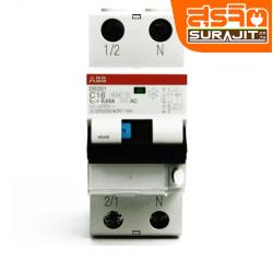 ABB เบรกเกอร์ 1P+N 16A DS201