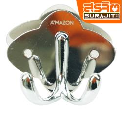 AMAZON ตะขอแขวนเดี่ยวสแตนเลส 2ตัวชุด