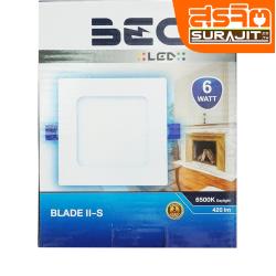 BEC ดาวน์ไลน์ BLADE II-S 6W/6500K