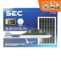 BEC โคมไฮเบย์ โซล่าเซลล์ 100W แสงขาว
