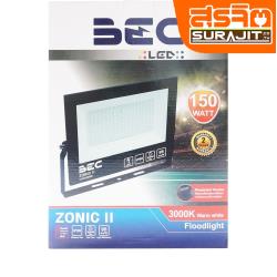 BEC โคมไฟฟลัดไลท์ LED 150W แสงวอร์มไวท์