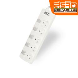 BLL รางปลั๊กไฟ 5 ช่องเสียบ 5 สวิตซ์ 5เมตร