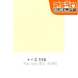 CAPTAIN สีภายนอก#114 Pale Lvory