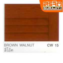 CAPTAIN สีทาไม้กึ่งเงา#15 Brown Walnut