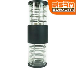 DC โคมไฟติดผนังสีดำ SZ2058 ขั้ว E27