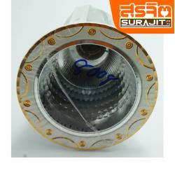 DC ELECTRIC โคมดาวไลท์ 4" มุกขาวอลูมิเนียม
