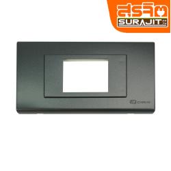  CHANG ฝาครอบเบรกเกอร์แบบฝัง สีดำ BF-42C-BK