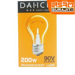 DAIICHI หลอดใส้ 200W E27 90V