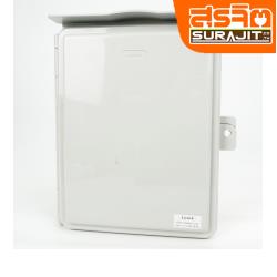 LEETECH ตู้กันน้ำมีหลังคา 7x10 สีเทา
