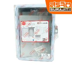 LEETECH ตู้กันน้ำ ลีเทคฝาใสมีหลังคา CT416G