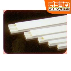 LEETECH รางสายไฟแบนลีเทค ขนาด 11*38*2ม.1 1/2"ขาว