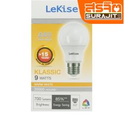 LeKise หลอด LED 9Wวอร์มไวท์