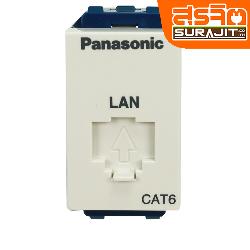 PANASONIC เต้ารับคอมพิวเตอร์ CAT6 (WEG 24886)