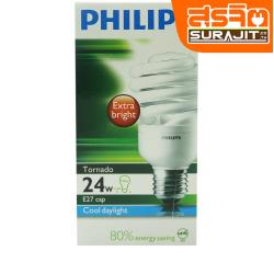 PHILIPS หลอดทอร์นาโด 24W แสงขาว