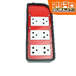 SENTOSHI บล็อคยาง+ปลั๊กกราว์คู่ 3 ตัว VENA