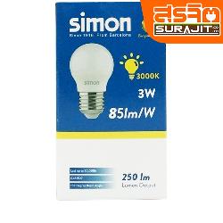SIMON หลอด A60 3W 2700K