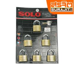 SOLO กุญแจคีย์อะไลท์ 4507N/45(6ตัวชุด)