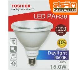 TOSHIBA หลอดพาร์ LED แสงขาว 15W