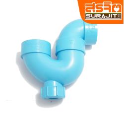 TPI ข้อต่อ P-TRAP สีฟ้า ขนาด 2"