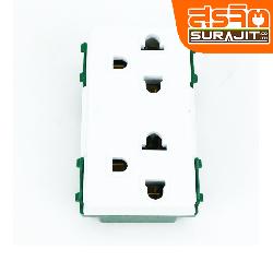 VENA เต้ารับกราวด์คู่ เสียบแนวตั้ง LR1652